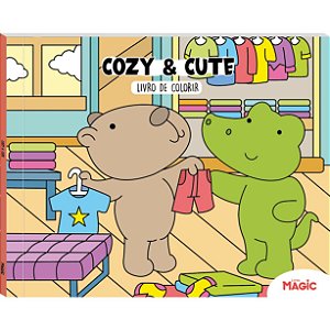 Cozy And Cute - Livro De Colorir