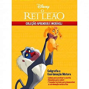 Disney - Aprender Incrivel Rei Leao Coord. Motora