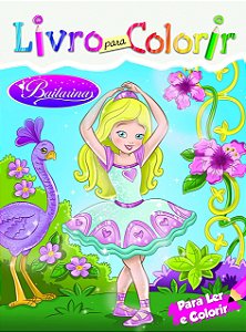 Livro Para Colorir - Bailarina