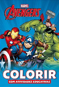 Marvel Colorir Ativ.Educativas - Avengers