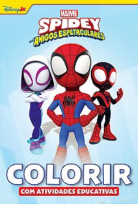 Marvel Colorir Ativ.Educativas - Spidey -