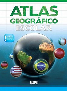 Atlas Geografico Escolar - Luxo