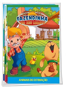 Solapa Fazendinha Do Seu Lobato - (Pct Com 08 Livros)