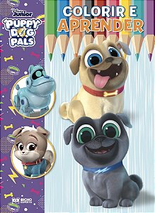 Disney Colorir E Aprender - Puppy Dog Pals