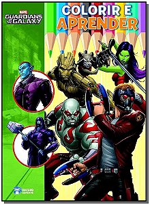 Marvel Colorir E Aprender - Guardioes Da Galaxia