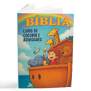 Bíblia Livro de colorir e atividades
