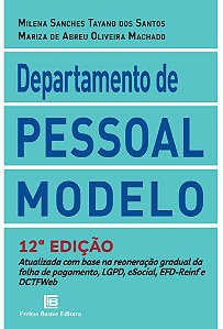 Departamento de pessoal modelo 12a edição