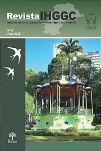Revista Ihggc - Instituto Histórico, Geográfico E Genealógico De Campinas Nº 6 Ano 2020