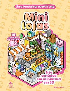 Mini lojas – livro de adesivos sweet & cosy