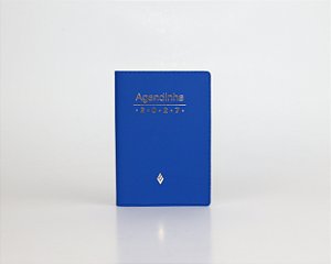 Agenda simples 2027 - azul