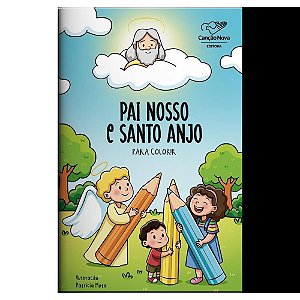 Pai Nosso E Santo Anjo Para Colorir