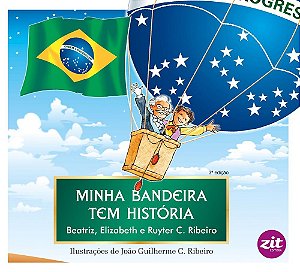 Minha bandeira tem história - para colorir