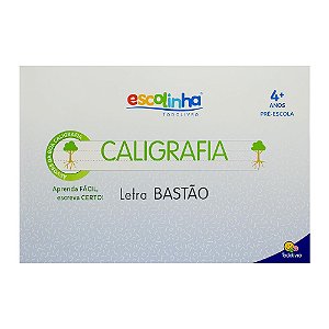 Escolinha sistema de caligrafia: Letra bastão