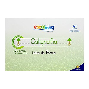SEscolinha sistema de caligrafia: Letra de fôrma
