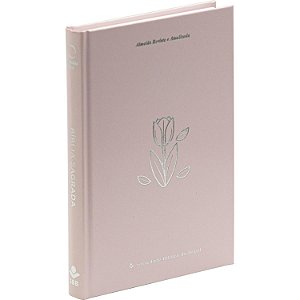 Bíblia Sagrada ARA para Mulher, Letra Regular, Capa Dura Rosa