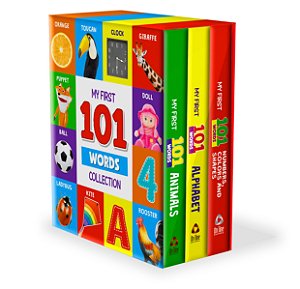 My First 101 Words Collection - Box com 3 Livrinhos