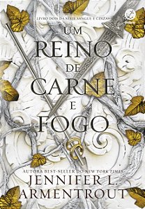 Livro Um reino de carne e fogo (Vol. 2 Sangue e Cinzas) (...