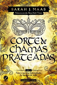 Livro Corte de chamas prateadas (Vol. 4 Corte de espinhos...