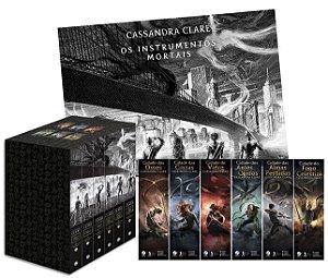 Livro Box instrumentos mortais (acompanha pôster e marcadores)