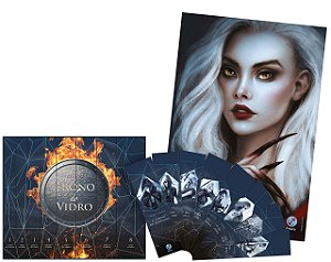 Livro Box Trono de Vidro (acompanha pôster e marcadores)