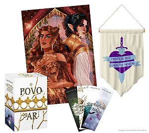 Livro Box O povo do ar - acompanha brindes