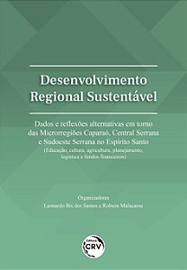 Livro Desenvolvimento regional sustentável: dados e reflexões a...