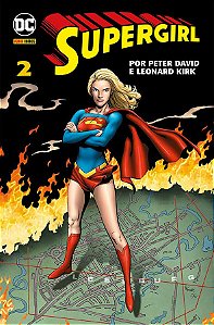 Livro Supergirl por peter David e gary frank vol. 2