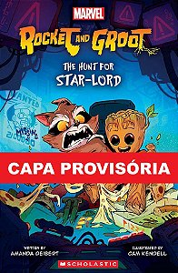 Livro Rocky Racum e Groot: A Busca pelo Senhor das Estrel...