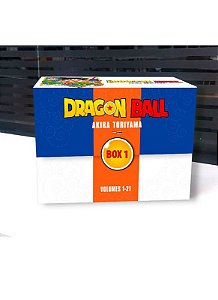 Livro Box Dragon Ball Vols. 1 ao 21
