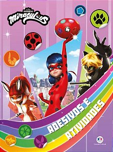 Livro Ladybug - Adesivos e atividades