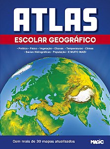 Livro Atlas Escolar Geográfico
