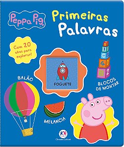 Livro Peppa Pig - Primeiras palavras