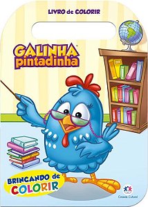 Livro Galinha Pintadinha - Brincando de colorir