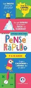Livro Pense rápido - 9 a 10 anos