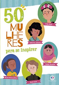 Livro 50 mulheres para se inspirar