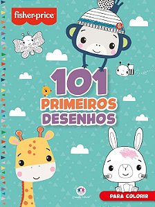 Livro 101 primeiros desenhos - Fisher-price