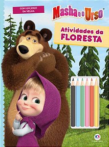 Livro Masha e o Urso - Atividades da floresta