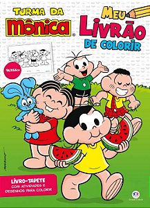 Livro Turma da Mônica - Meu livrão de colorir