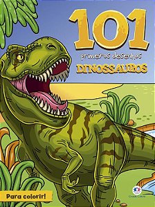 Livro 101 primeiros desenhos - Dinossauros