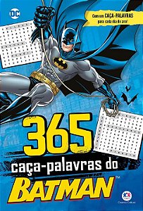 Livro 365 caça-palavras do Batman