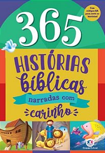 Livro 365 Histórias bíblicas - narradas com carinho