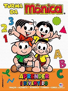 Livro Turma da Mônica - Aprender é divertido: Traços, Alf...