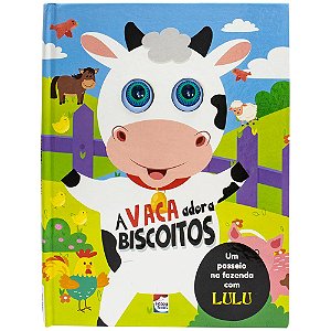Livro Olhinhos Esbugalhados! A Vaca Adora Biscoitos