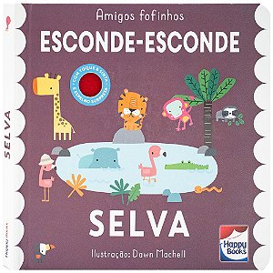 Livro Amigos fofinhos - Esconde-esconde: Selva