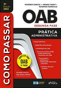 Livro Como passar na OAB 2ª fase - Prática administrativa