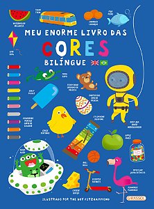 Livro Meu Enorme Livro Das Cores - Bilíngue