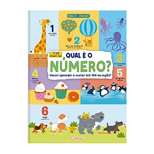 Livro Qual É O Número? - Vamos Aprender A Contar Até 100 Em Ing...