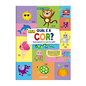 Livro Qual É A Cor? - Vamos Aprender As Cores Em Inglês?