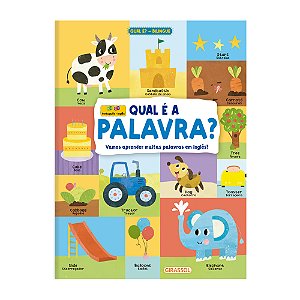 Livro Qual É A Palavra? - Vamos Aprender Muitas Palavras Em Ing...