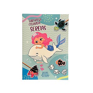 Livro Surpresa Colorida - Sereias